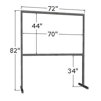 4' x 6' Whiteboard